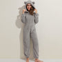 Superweicher Fleece-Overall mit Bärenohren – BearHug