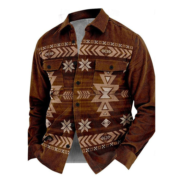 Vintage Herrenjacke mit Knöpfen – Henri