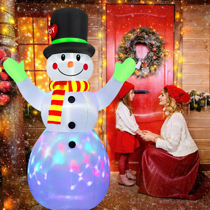 Aufblasbarer Beleuchteter Schneemann (213 cm) – Lotte