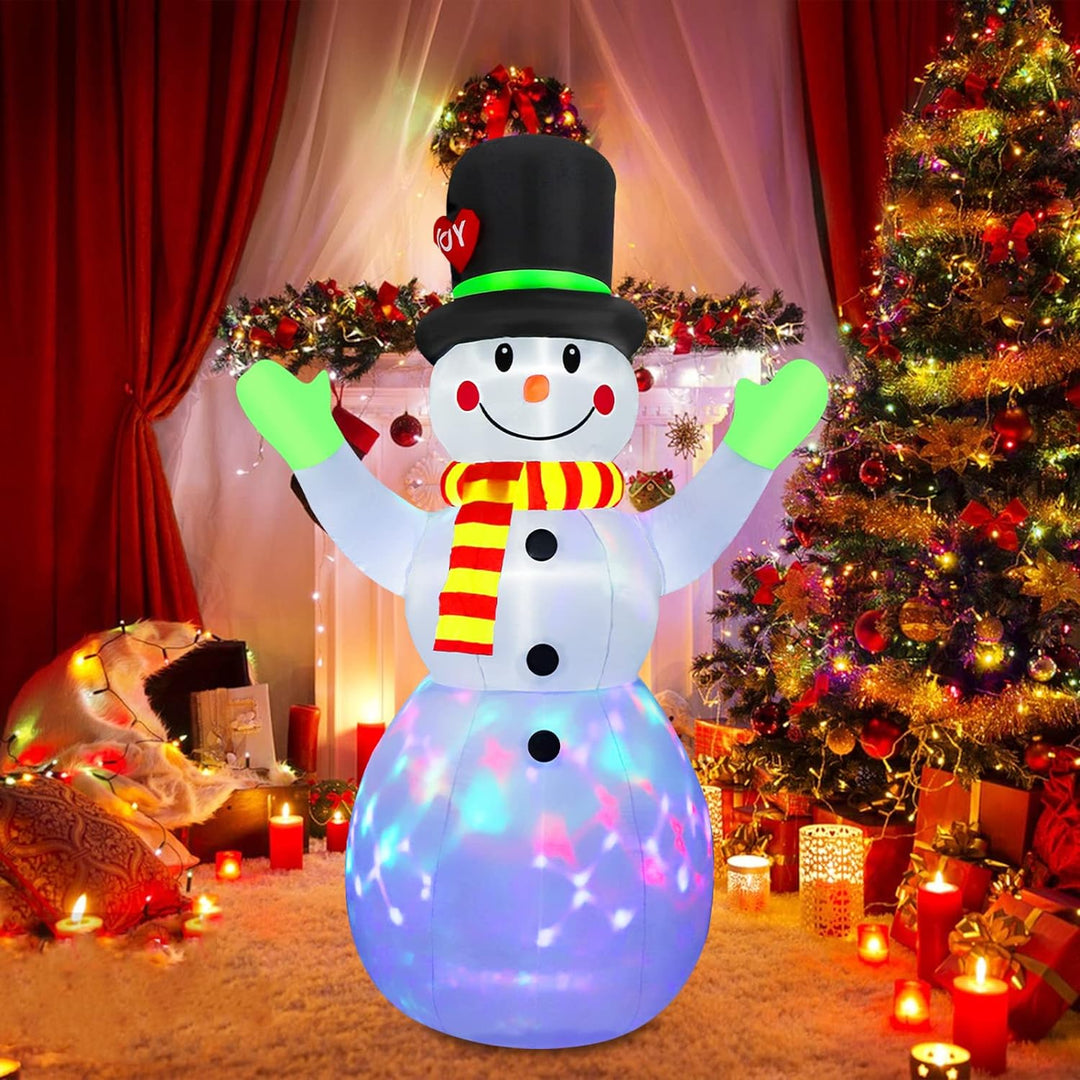 Aufblasbarer Beleuchteter Schneemann (213 cm) – Lotte