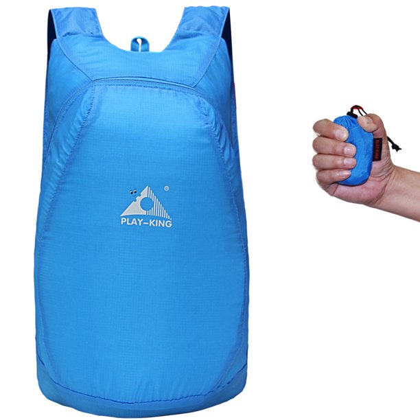 Leichte, faltbare, wasserdichte Rucksack – Kompakter 20L Reiserucksack