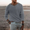 Warmer Herren Strickpullover mit Langarm – Sigfried