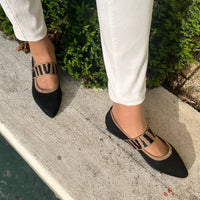 Stilvolle Damen Sommerschuhe mit spitzer Zehenpartie – Lina