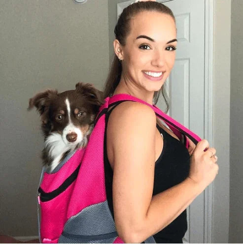 Abenteuerlicher Haustier Rucksack - TrekPaws