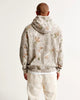 Kuscheliger Herbst-Kapuzenpullover mit Rückenprint – Love