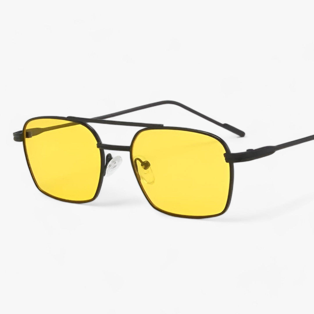 Vintage Unisex Sonnenbrille mit Doppelsteg – Aero