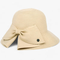 Women's sun hat with wide brim – Soléra
