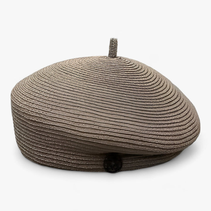 Sommer-Fedora-Hut für Damen aus Stroh – leicht & stilvoll