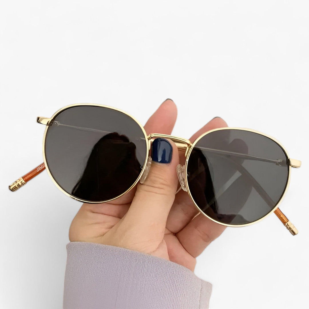 Unisex Designer Sonnenbrille mit Rundgläsern – Nova