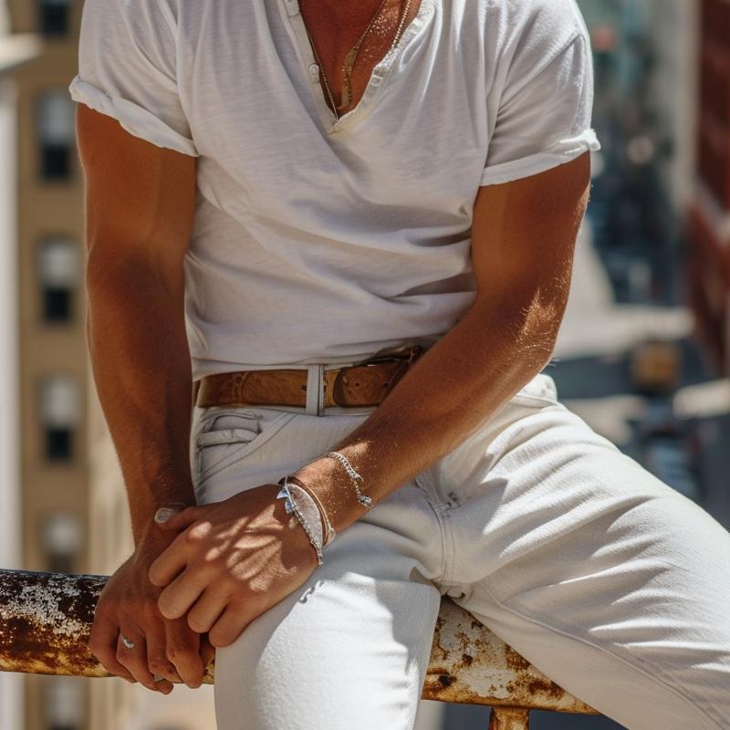 Casual Henley Collar Henley T-Shirt with Short Sleeves – Nico