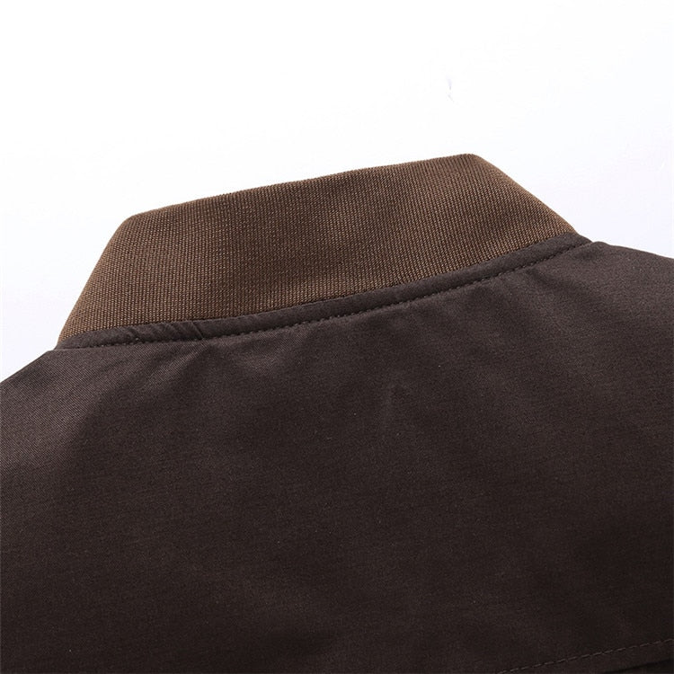 Leichte Herren Bomber Übergangsjacke im Vintage-Look – Adrian