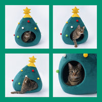 Katzenbett Weihnachtsbaum – FestivePurr