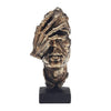 Abstracte goldene Skulptur – Soren
