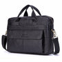 Größe  Luxuriöse Stilvolle Ledertasche für Laptops – Victor