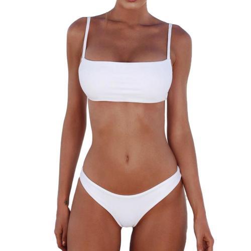 Bikini with adjustable straps and flexible fit – Kaila