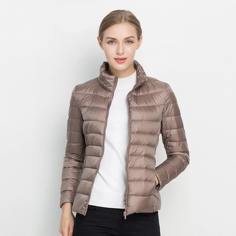 Federleichte Damen Daunenjacke – Alina Herbstzauber