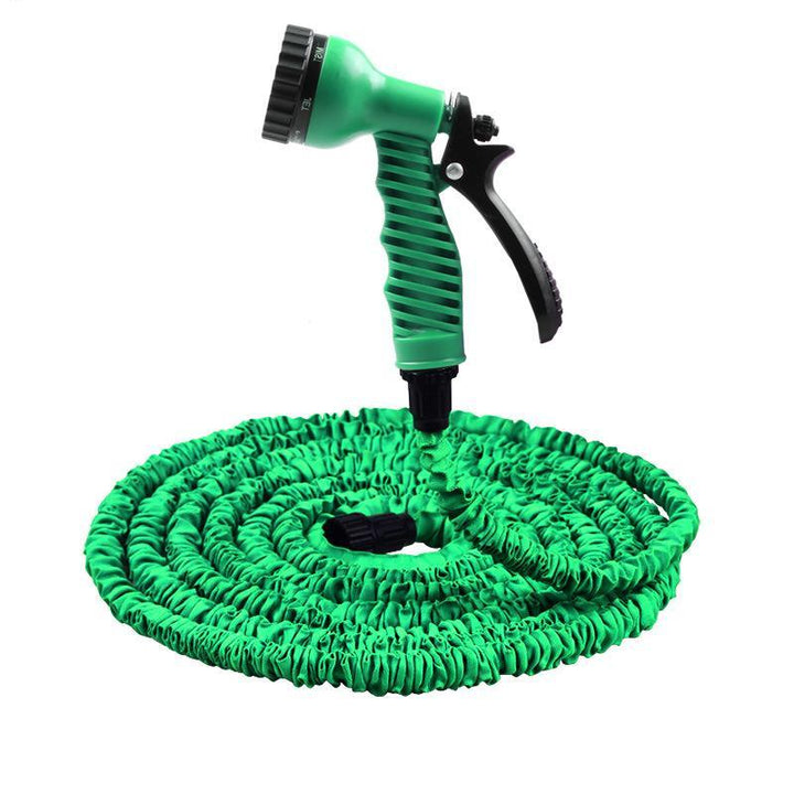 Retractable Garden Hose with Spray Nozzle – FlexaFlow