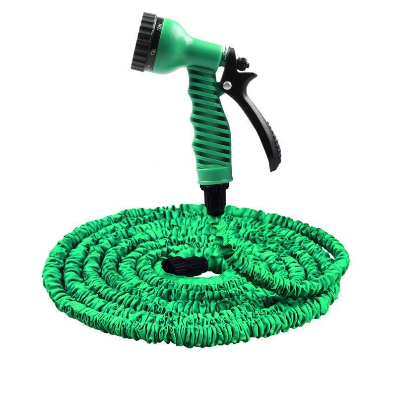 Retractable Garden Hose with Spray Nozzle – FlexaFlow