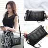 PU Leder Damen Crossbody Clutch mit geräumigem Innenraum