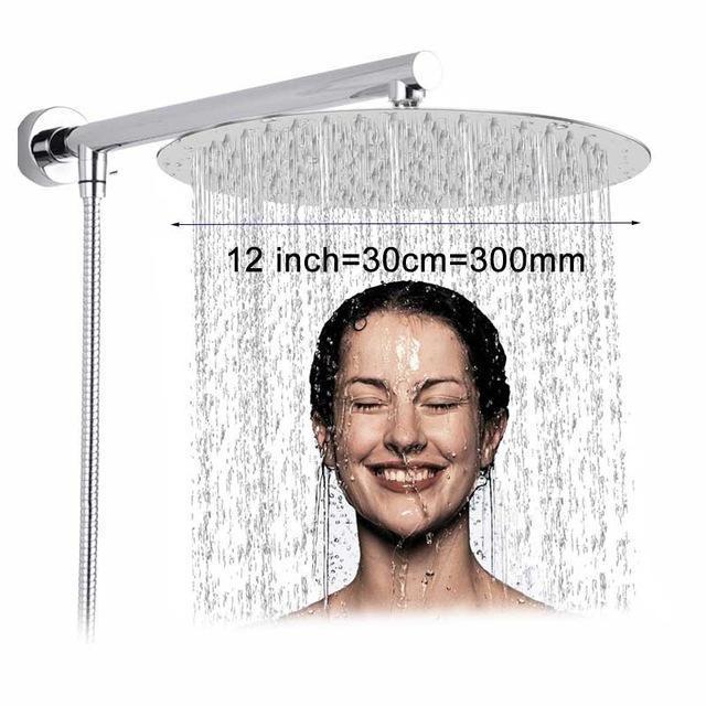 Wandmontierte Regendusche – RainFlow Ultra