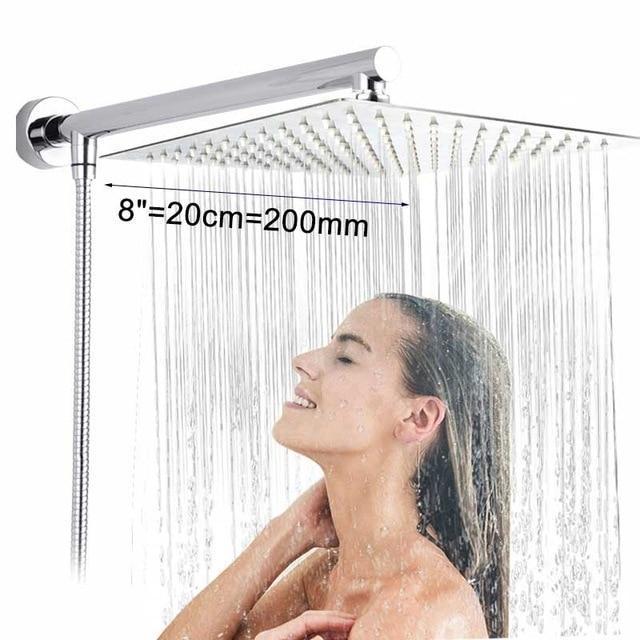 Wandmontierte Regendusche – RainFlow Ultra