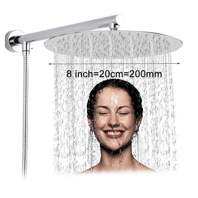 Wandmontierte Regendusche – RainFlow Ultra