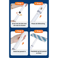 Funktionaler 3-in-1 Fensterwischer – ClearView