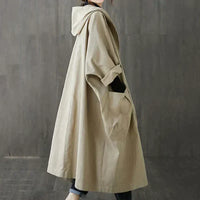 Trendy Oversized Women's Trench Coat - Maren