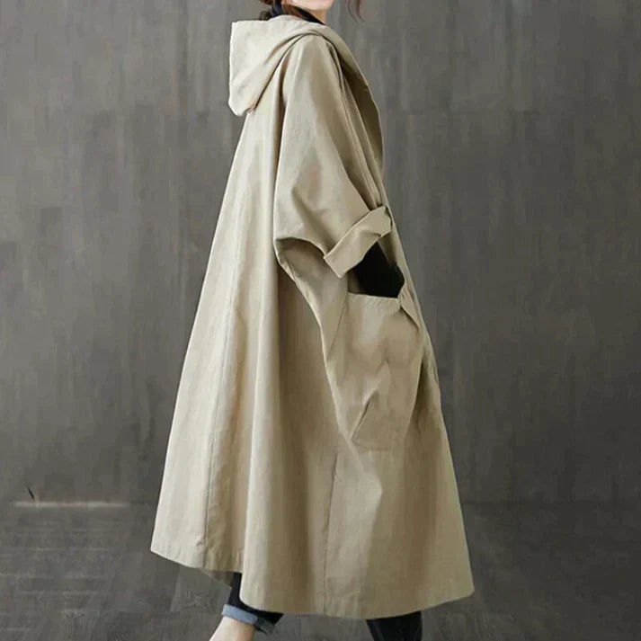 Trendy Oversized Women's Trench Coat - Maren