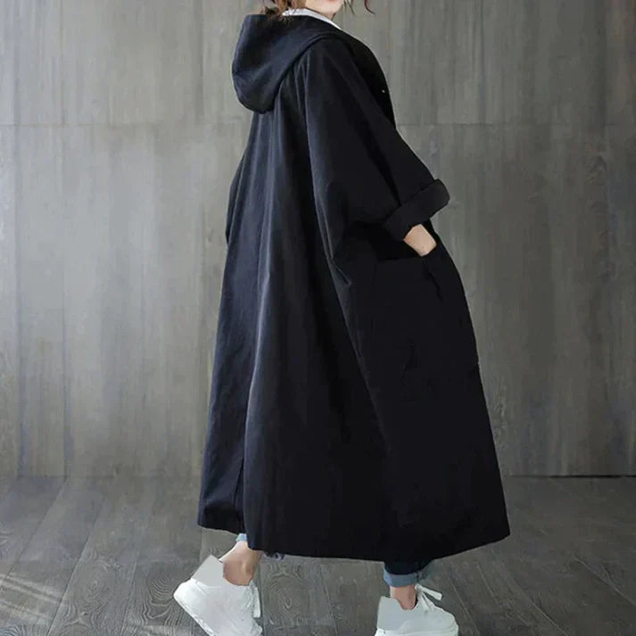 Trendy Oversized Women's Trench Coat - Maren