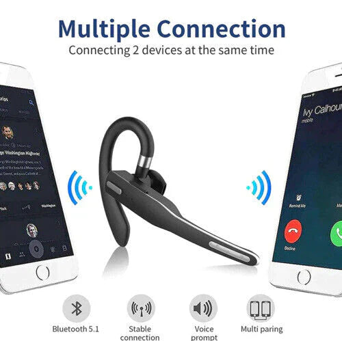 Drahtloses Bluetooth 5.1 Headset mit Dual Mic - RoadMic Pro