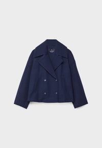 Herbstliche Kurzjacke im Doppelreiher-Stil – Clara