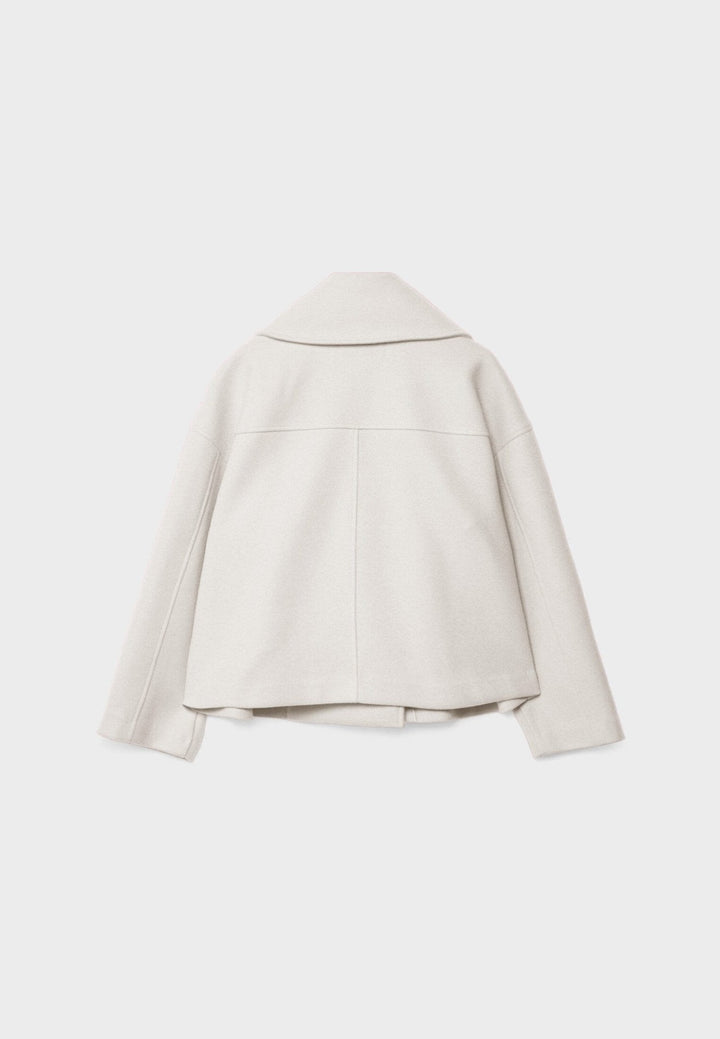 Herbstliche Kurzjacke im Doppelreiher-Stil – Clara