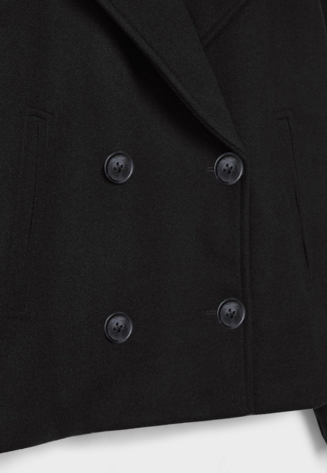 Herbstliche Kurzjacke im Doppelreiher-Stil – Clara