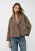 Herbstliche Kurzjacke im Doppelreiher-Stil – Clara