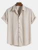 Stylisches Herren Sommer-Set mit Hemd und Cord-Shorts - SommerKern