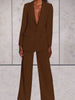 Damen Business-Zweiteiler mit Blazer & Weitbein-Hose – Emilia