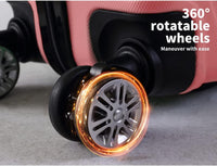 Hartschalen-Handgepäckkoffer mit Schloss & Spinner-Rollen – Rosemont