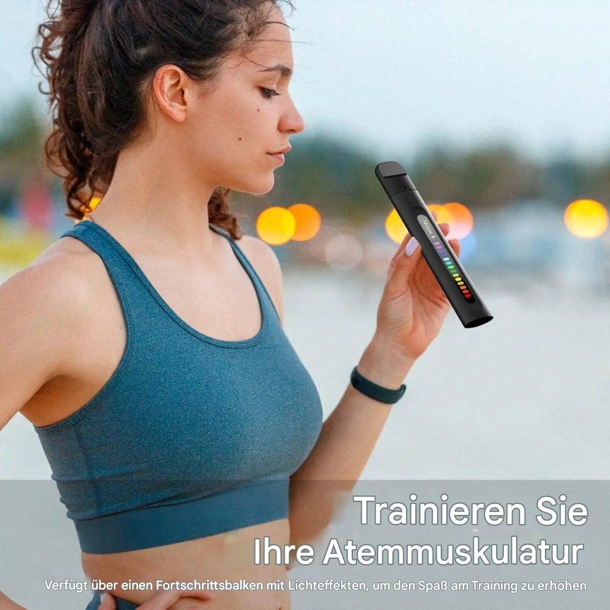 Intelligenter Atemtrainer für Atemmuskeltraining - BreathBoost