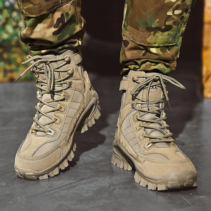 Waterproof Tactical Work Boots with Anti-Penetration – TrailForce Tactical