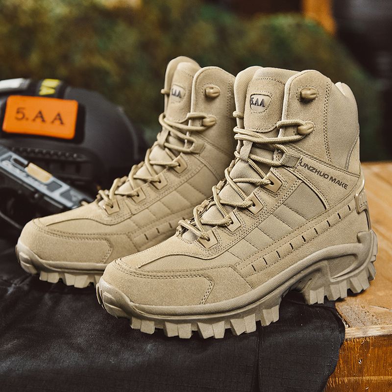 Waterproof Tactical Work Boots with Anti-Penetration – TrailForce Tactical
