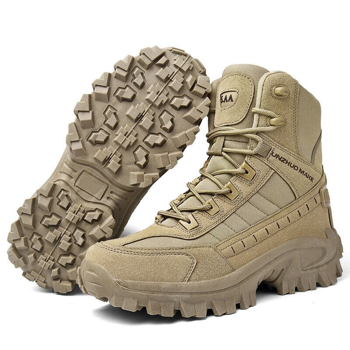 Waterproof Tactical Work Boots with Anti-Penetration – TrailForce Tactical
