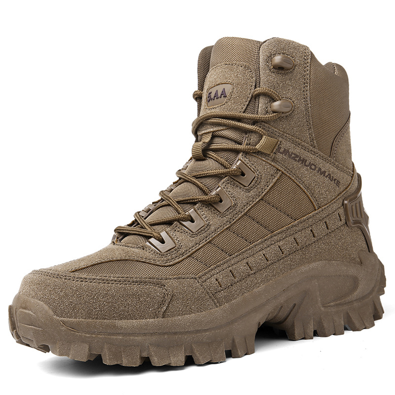 Waterproof Tactical Work Boots with Anti-Penetration – TrailForce Tactical