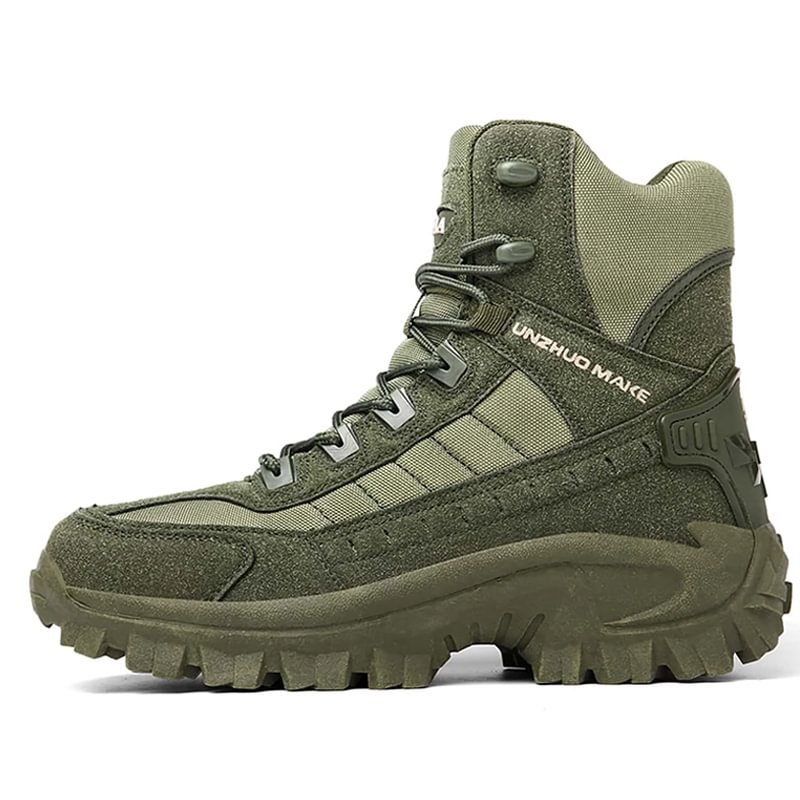 Waterproof Tactical Work Boots with Anti-Penetration – TrailForce Tactical