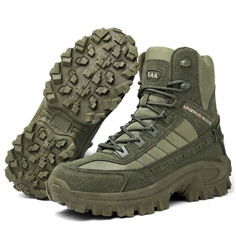 Waterproof Tactical Work Boots with Anti-Penetration – TrailForce Tactical