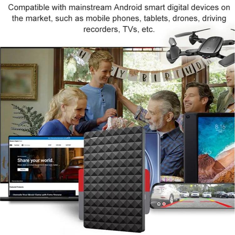 Ultra-dünne tragbare Festplatte 10TB mit USB 3.0 – Axton