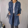 Komfortables Faux Denim Hemd - Sophie