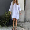Luftiges Sommerkleid mit lockerer Passform & praktischer Tasche – Malia