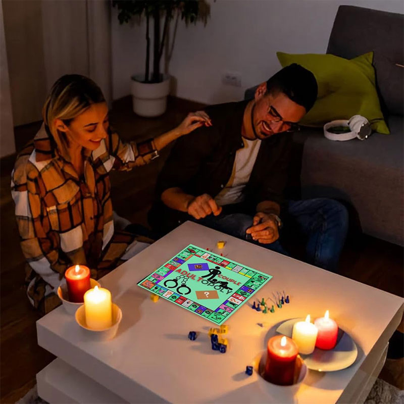 Romantic Board Game for Couples - Sensual Challenges and Connection - Love Exploration