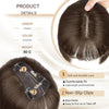 Clip-in Haarteil mit Ponys – Livia